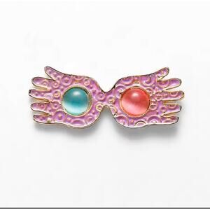 Harry Potter Magic Luna Lovegood Glasses Enamel Pins 205-1